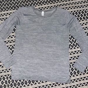 Size 6 white and black striped lulu lemon race length swiftly tech